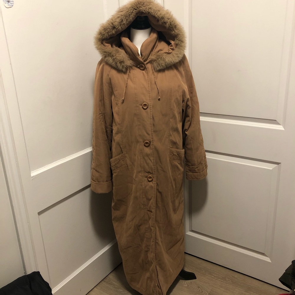 Nuage winter snow ski full length coat size 10/12